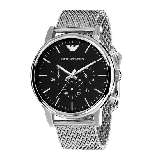 Emporio Armani Luigi Silber Herren Armbanduhr AR1808 - Image 1