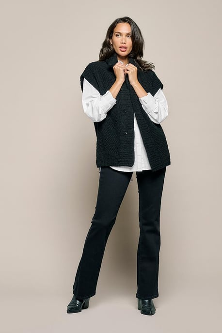 Isra Weste Schwarz - Image 2