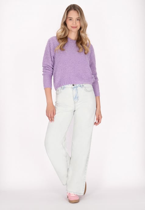 Mymo Pullover Damen violett - Image 2