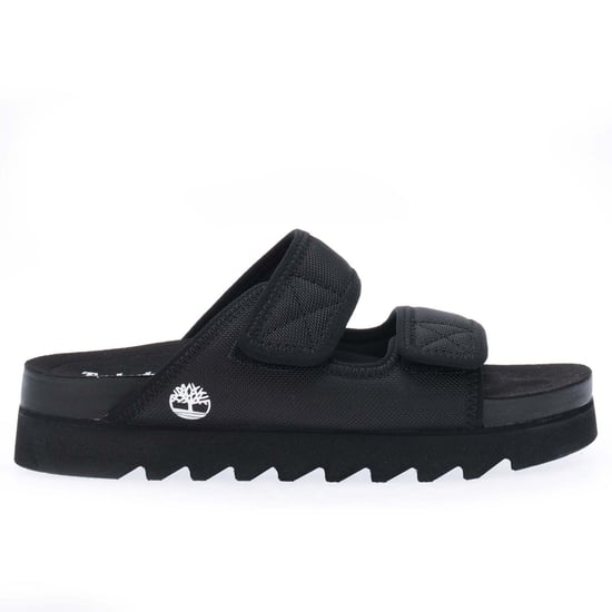 Women's Timberland Santa Monica Sunrise Slide Sandals in Black