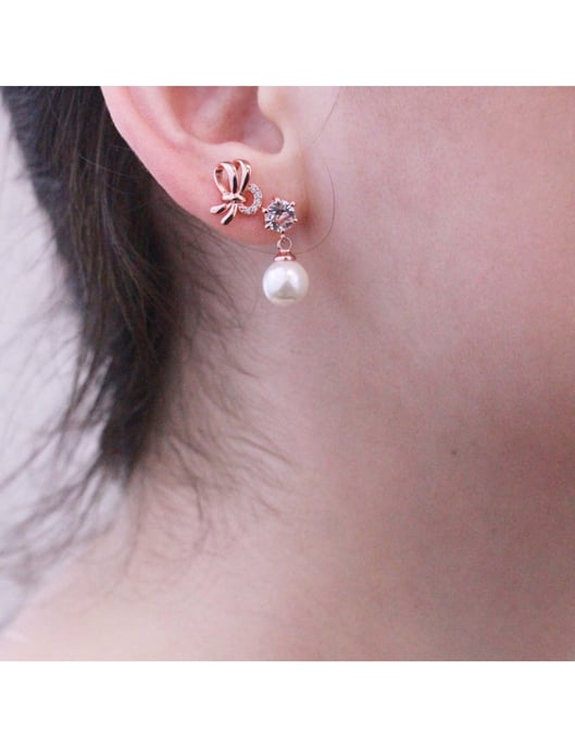 Pauline Vollmond Perle - Rose Gold und Kristall Set - Image 4
