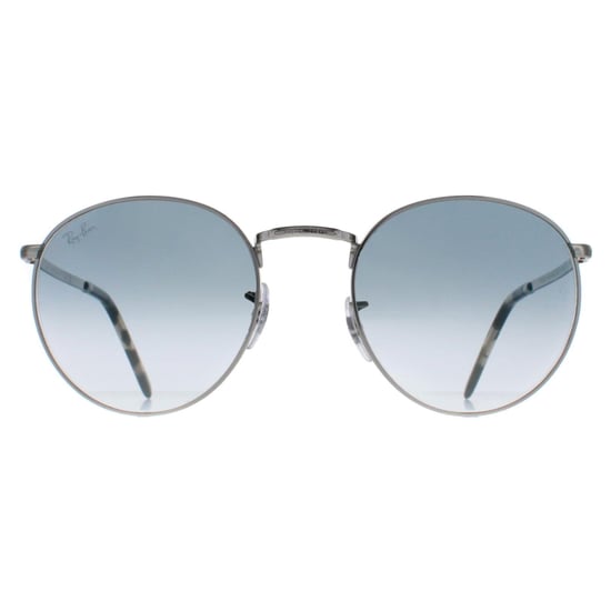 Ray-Ban Rund Unisex Silber Blau Gradient RB3637 Neu Rund - Image 1