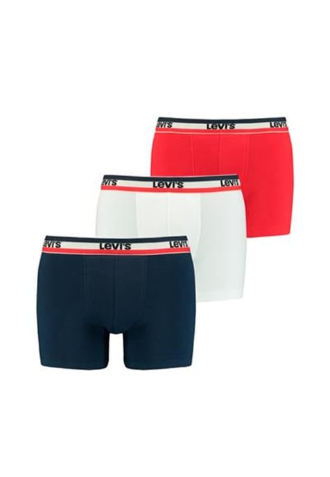 Levi's men's sportswear logo boxer shorts 3-pack