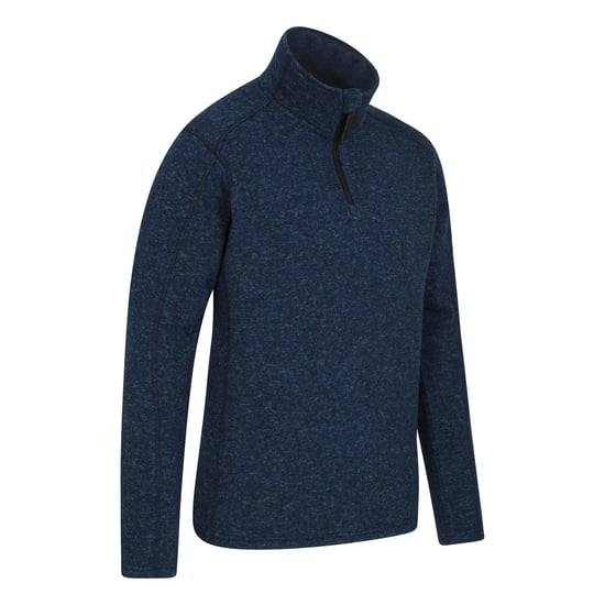 Mountain Warehouse Mens Idris II Half Zip Fleece Top (Navy)