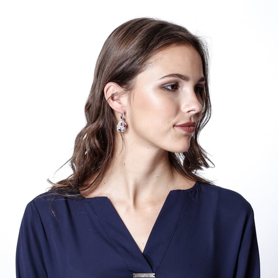 Orphelia 'Marosetti' Women's 925 Sterling Silver Drop Earrings - Silver ZO-7427