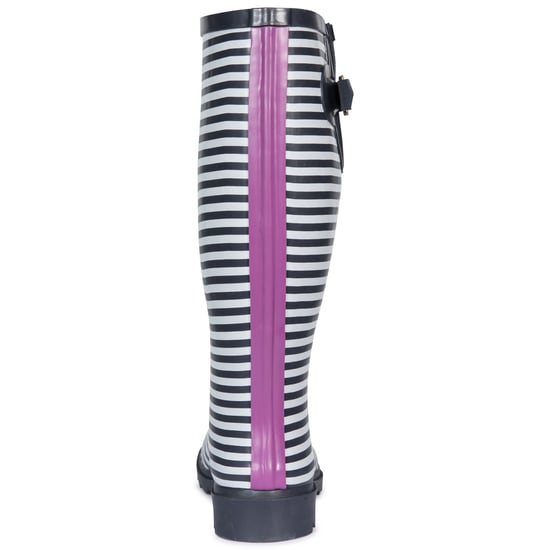 Trespass Damen Gummistiefel Samira (Marineblau gestreift) - Image 2