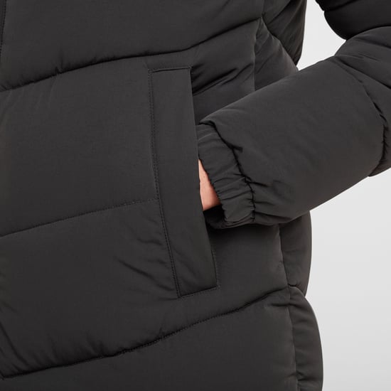 Raleigh Womens Jacket Washed Black