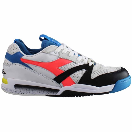 Diadora Duratech Elite Paura Herren-Sneaker in Weiß/Blau - Image 3