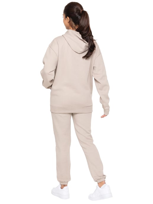 Enzo | Womens Oversized Hoodie - Haferflocken - Image 5
