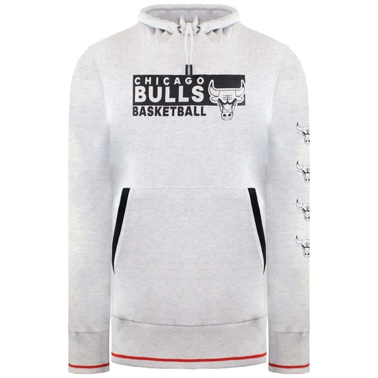 NBA Chicago Bulls Herren-Basketball-Hoodie, Grau - Image 1