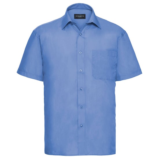 Russell Collection - Hemd Pflegeleicht für Herren kurzärmlig (Business-Blau) - Image 1