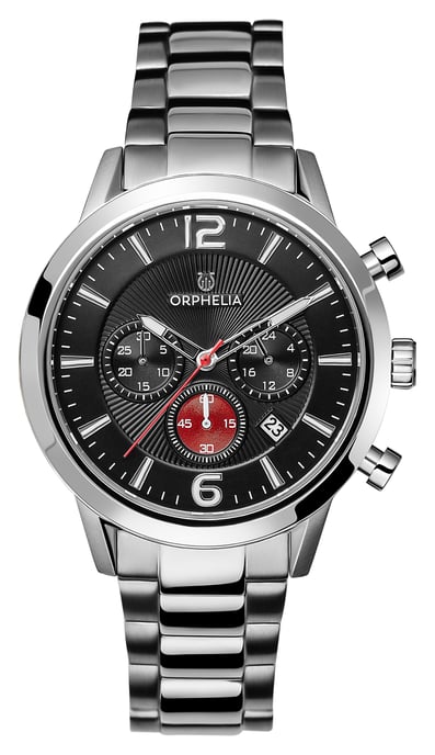 Orphelia Tempo Herren-Armbanduhr, silberfarben OR82807 - Image 1