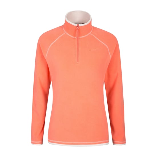 Mountain Warehouse - "Montana" Fleece-Oberteil mit halbem Reißverschluss für Damen (Koralle) - Image 1