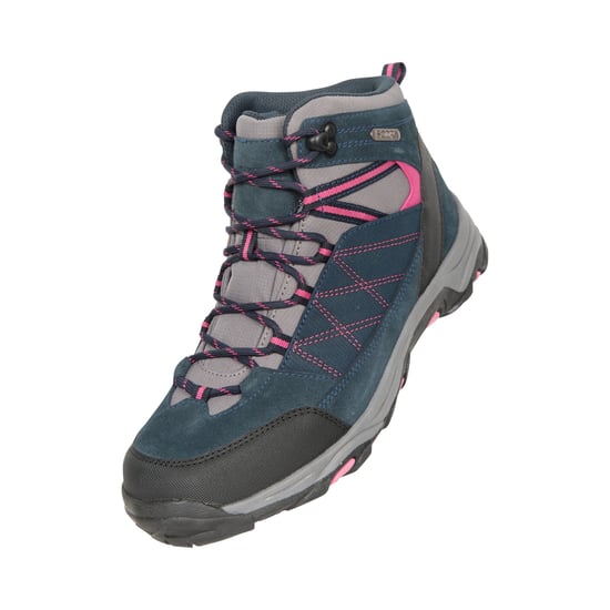 Mountain Warehouse Damen/Damen Rapid Wildleder Wasserdichte Wanderstiefel (Navy) - Image 1