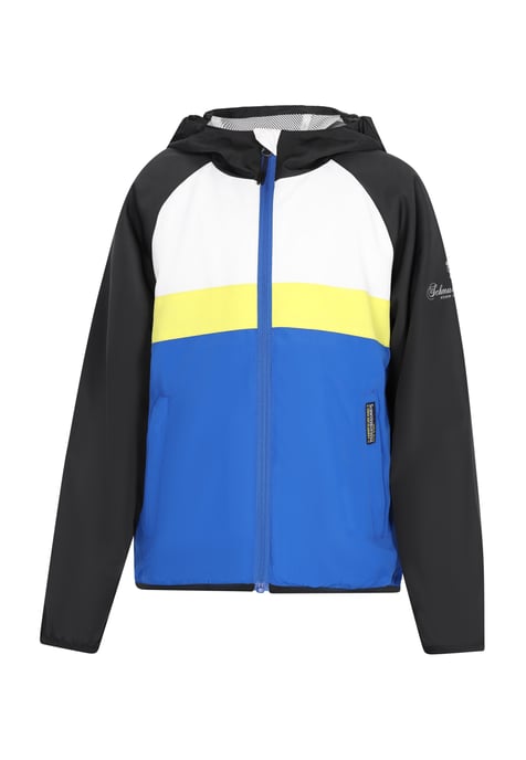 Schmuddelwedda Anorak Jungen (Kids) Königsblau Colorblock - Image 1