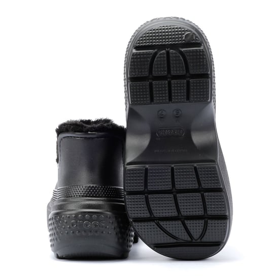 Crocs Stomp Gefütterte Shorty Damen Schwarz Stiefel - Image 4