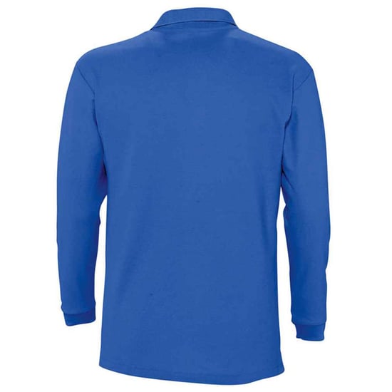 SOLS - "Winter II" Poloshirt für Herren/Damen Unisex Langärmlig (Königsblau) - Image 2