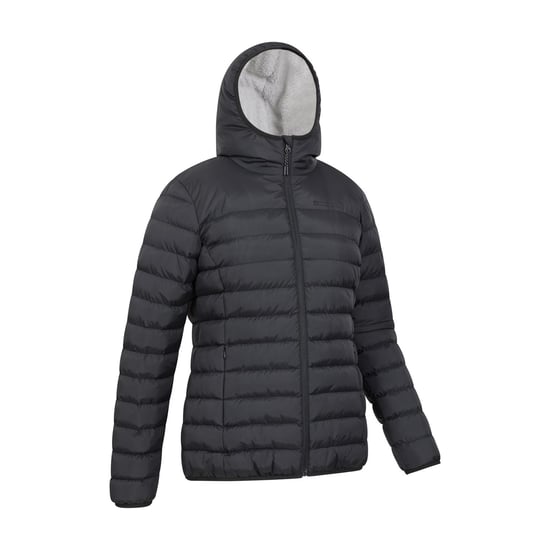 Mountain Warehouse Damen/Damen Kunstfell gefütterte wattierte Jacke (Schwarz) - Image 4