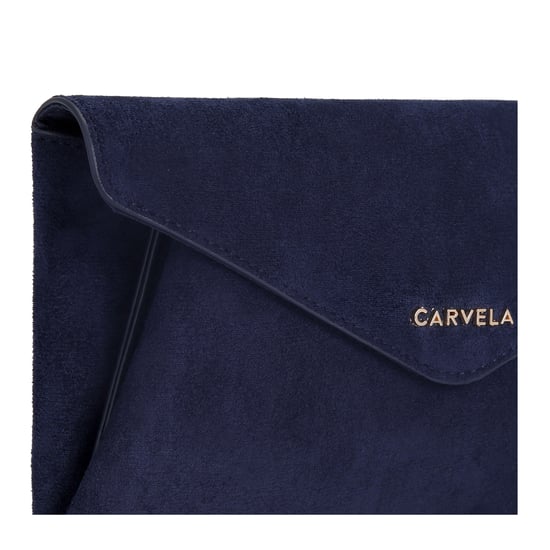 Carvela Suedette Megan Envelope Clutch Bag