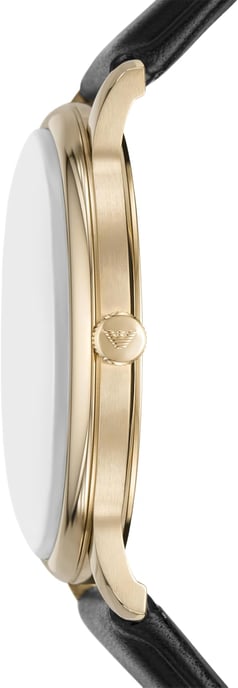 Emporio Armani Minimalist Schwarz Herren Armbanduhr AR11601 - Image 2