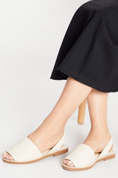 Franchesco Slingback Peeptoe Espadrille Sandals