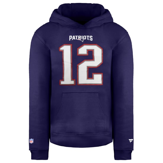 Fanatiker NFL New England Patriots Tom Brady Jumper Name Nummer Hoodie - Image 1