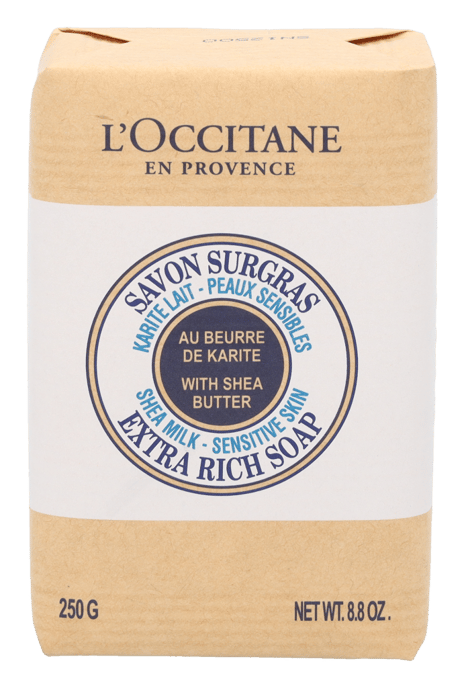 L'Occitane Shea-Milch Extra Rich Seife 250gr - Image 1