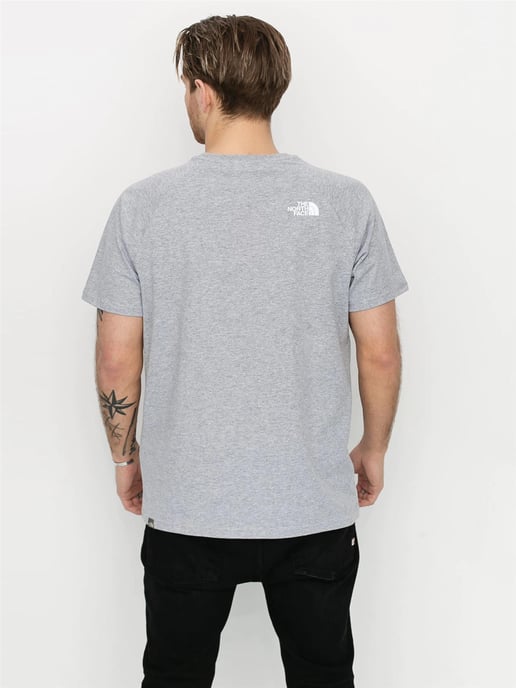 Die Nordwand Mens Reglan Ärmel NSE T Shirt grau - Image 2