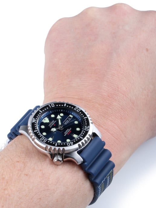 Citizen Promaster Marine Herren Blauuhr NY0040-17LE - Image 5
