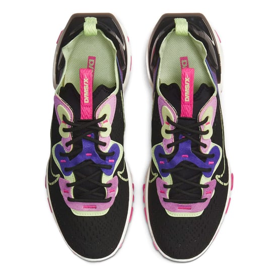 Nike React Vision Women's Shoe Black/Royal Pulse/Beyond Pink/Barely Volt