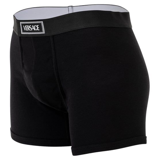 Versace Trunk Tex Ribbed Cotton Boxershort - Image 2