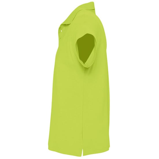 SOLS Herren Sommer II Pique Kurzarm-Poloshirt (Apfelgrün) - Image 3