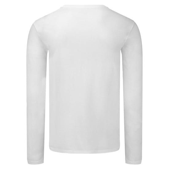 Fruit of the Loom Herren Iconic 150 Langarm T-Shirt (Weiß) - Image 2