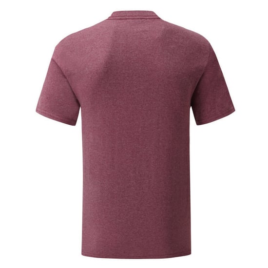 Fruit of the Loom - "Iconic 150" T-Shirt für Herren (Burgunderrot meliert) - Image 2