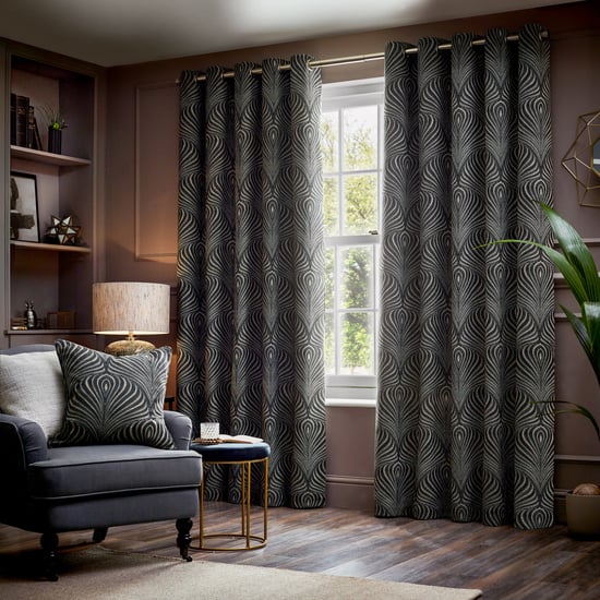 Paolleti Gatsby Jacquard Ösenvorhänge - Image 1