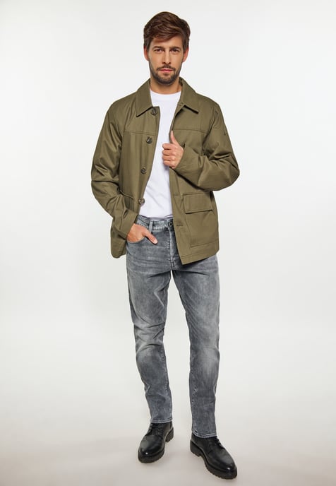 Dreimaster Jacke Herren militärisch oliv - Image 2