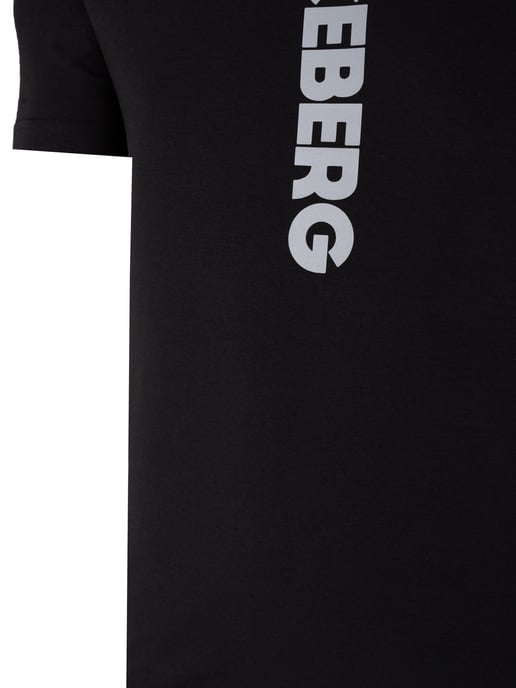 Iceberg T-Shirt C-Neck Men's Black