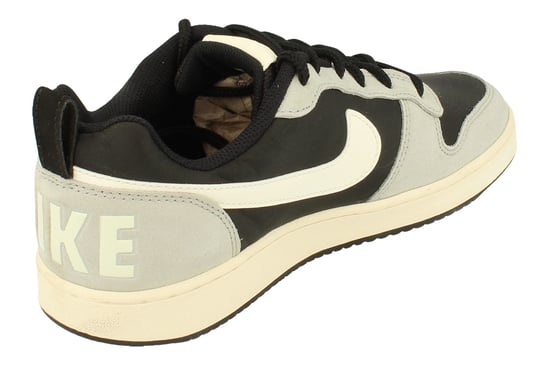 Nike Court Borough Low Prem Herren Grau Schwarz Sneaker - Image 3