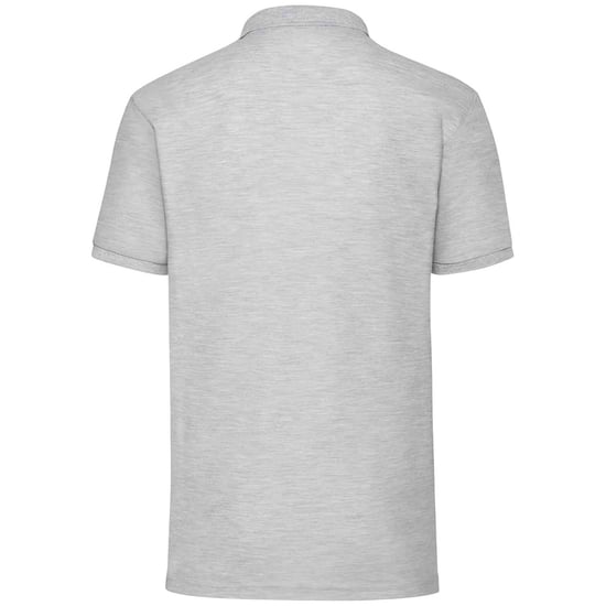 Fruit of the Loom - "65/35" Poloshirt für Herren (Grau meliert) - Image 2