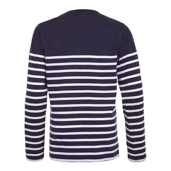 SOLS - "Matelot" T-Shirt für Kinder Langärmlig (Dunkelblau/Weiß) - Image 2