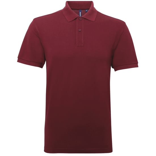 Asquith & Fox Herren Kurzarm Performance Blend Polo Shirt (Burgund) - Image 1