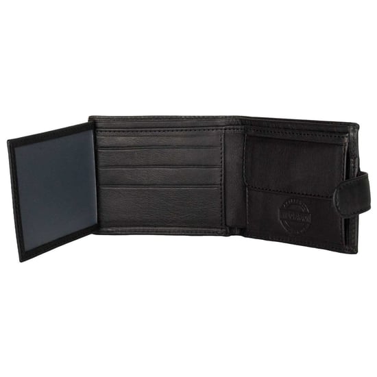 Leather wallet Montevita in Black