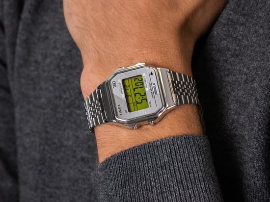 Timex T80 Unisex Silberne Uhr TW2R79300 - Image 6
