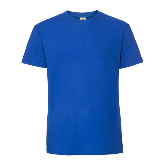 Fruit of the Loom Herren Iconic Premium Ringspun Baumwolle T-Shirt (Königsblau) - Image 1