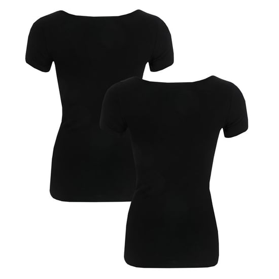 Women's Vero Moda Maxi 2 Pack Soft T-Shirt in Black