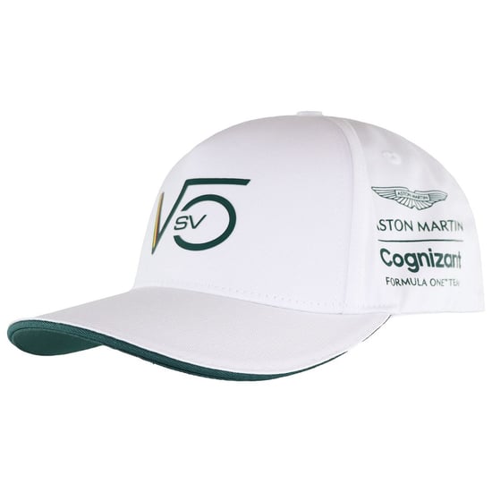 Offizielle Aston Martin Cognizant F1-Kappe für Herren, weiß - Image 1