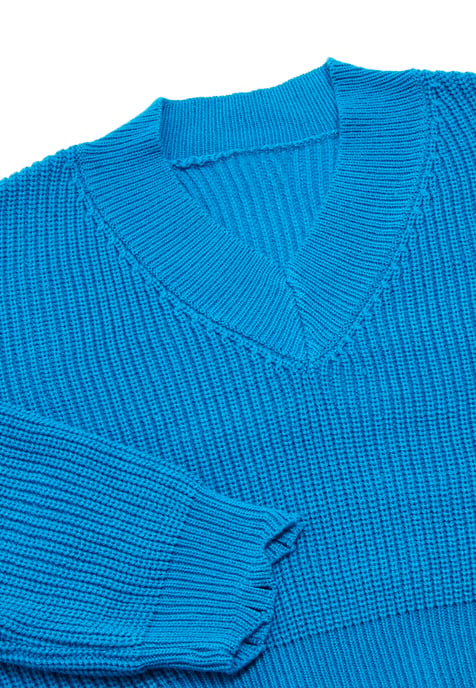Mymo Pullover Damen türkis - Image 3