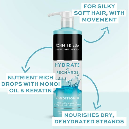 John Frieda Hydrate & Recharge Dry Hair Shampoo & Conditioner 500ml Duo Pack