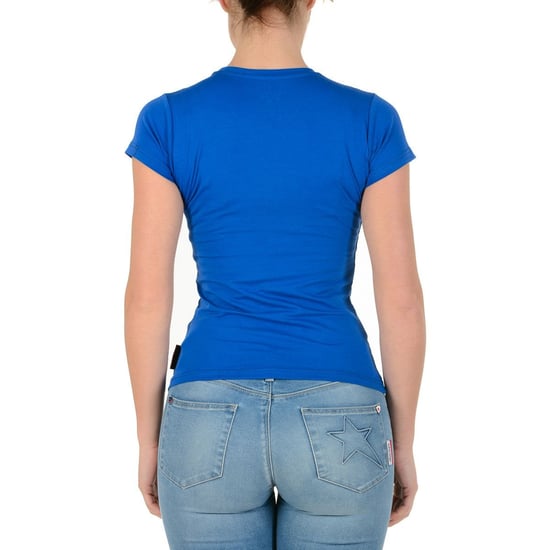 Andrew Charles By Andy Hilfiger Womens T-Shirt TS501 03 1002 Tarana Blue