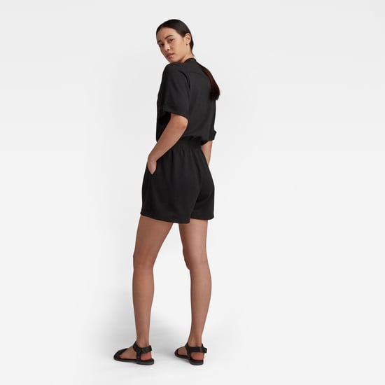 G-Star RAW Contrast Zipper Blouse Playsuit